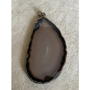 画像9: 綺麗なメノウのペンダントトップ1940年イギリス