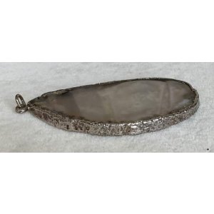 画像12: 綺麗なメノウのペンダントトップ1940年イギリス