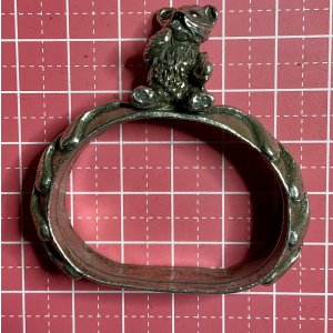 画像5: テディベアのナプキンケース1970年イギリス3個入り