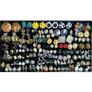 画像1: ビンテージアクセサリーイヤリング　よりどりみどり