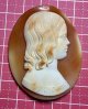 三層彫りのシェルカメオルース1870年イギリス