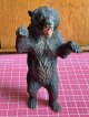 小さいけど迫力満点の木彫りベア1900年ドイツ