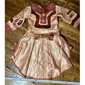 画像2: アンティークドールドレス1890年フランス