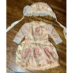 画像3: アンティークドールドレスセット1890年フランス