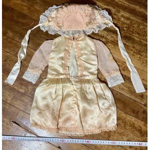 画像2: アンティークドールドレスセット1890年フランス