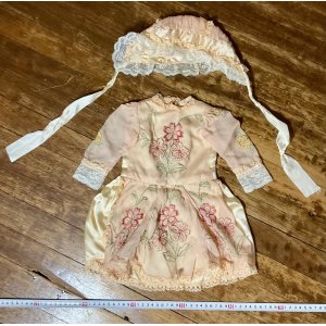 画像4: アンティークドールドレスセット1890年フランス