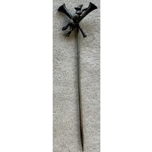 画像1: 素敵なキツネのピンブローチ1880年イギリス