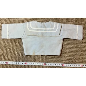 画像2: アンティークドールドレス　セーラー1900年フランス