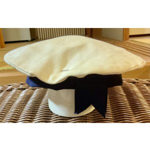 画像1: アンティークドール　セーラー帽子1900年フランス