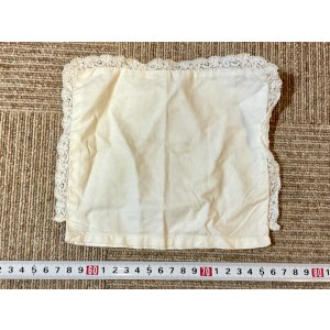 画像1: アンティークドールクッションカバー1920年イギリス