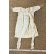 画像1: アンティークドールコットンドレス1900年イギリス (1)