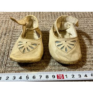 画像2: アンティークドールレザーシューズ1900年イギリス