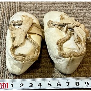 画像2: アンティークドールレザーシューズ1900年フランス