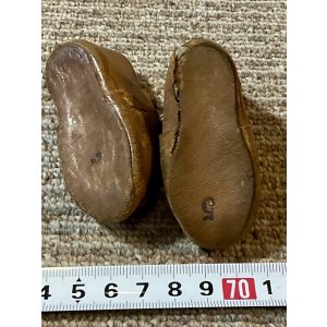 画像2: アンティークドールレザーシューズ1900年フランス