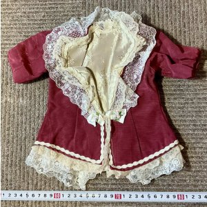 画像1: アンティークドールドレス1920年イギリス