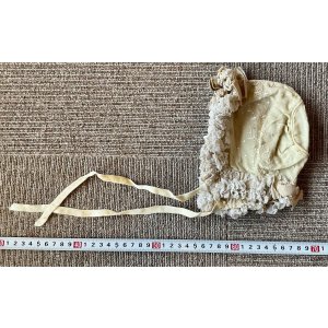 画像3: アンティークドールボンネット1900年イギリス