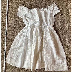画像1: アンティークドールドレス1900年イギリス
