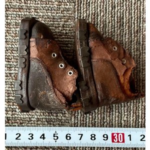 画像2: アンティークドールレザーシューズ1920年イギリス