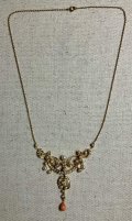 ビクトリア時代のサンゴ&シードパールネックレス1880年イギリス