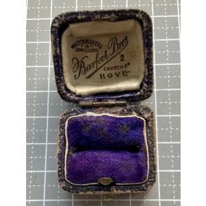 画像1: アンティークジュエリーリングボックス1870年イギリス