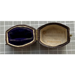 画像1: アンティークジュエリーリングボックス1880年イギリス