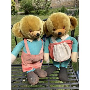 画像1: 巨大サイズのミスター&ミセスツイスティーチーキー1960年イギリス　ペアで　　ただいまご商談中です