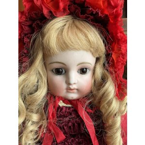 画像1: 真っ赤なドレスが良く似合うゴーチェブロックレター1880年フランス