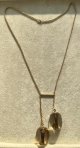 光り輝く大粒のシトリンペンダント1920年イギリス(1860年)