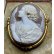 画像25: ビクトリア時代の素晴らしい天使のシェルカメオブローチ1860年イギリス