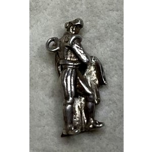 画像1: 闘牛士のシルバーチャーム1940年イギリス