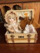 小さくて可愛いジュモー1号トランク娘1880年フランス