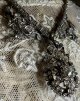 素晴らしいダイアモンドネックレス&ブローチ1880年フランス