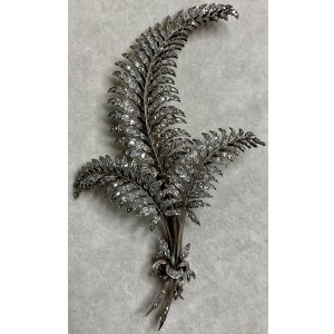画像1: 大きさもあり素晴らしい作りのオールドダイアモンドブローチ1880年フランス　　只今ご商談中です