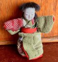 つぶらな瞳が可愛い明治の豆人形