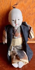 ちょんまげが可愛い明治の豆人形