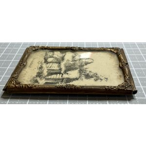 画像4: ムーミンの世界観のプリントが入ったアンティークフォトフレーム1880年イギリス