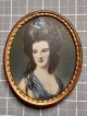 素晴らしいミニチュアの絵画　ミニアチュール　1900年イギリス
