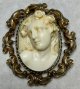 まるでミュージアムにあるような彫刻のような素晴らしいアイボリーカメオブローチ&ペンダント1860年イギリス