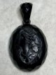 ビクトリア時代のジェットペンダント1880年イギリス