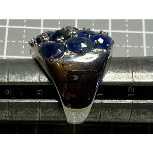 画像2: 綺麗なサファイアのリング1960年イギリス