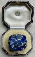 綺麗なサファイアのリング1960年イギリス