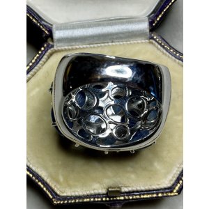 画像11: 綺麗なサファイアのリング1960年イギリス