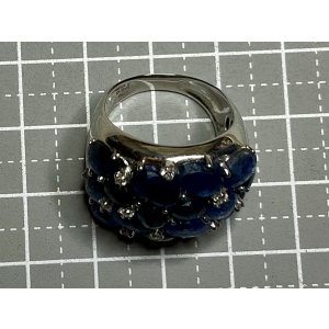 画像4: 綺麗なサファイアのリング1960年イギリス