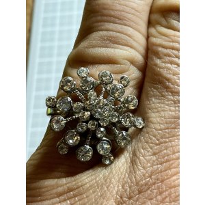 画像3: キラキラのビンテージリング1940年イギリス