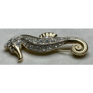 画像7: タツノオトシゴのビンテージブローチ1960年イギリス