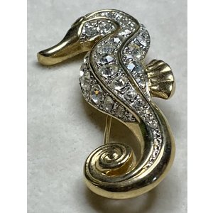 画像8: タツノオトシゴのビンテージブローチ1960年イギリス