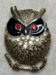 フクロウのビンテージブローチ1960年イギリス