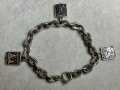 シルバーチャームブレスレット1940年イギリス