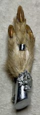 雷鳥の足のラッキーブローチ1950年スコットランド