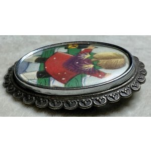 画像5: 後ろ姿が可愛いビンテージブローチ1950年イギリス